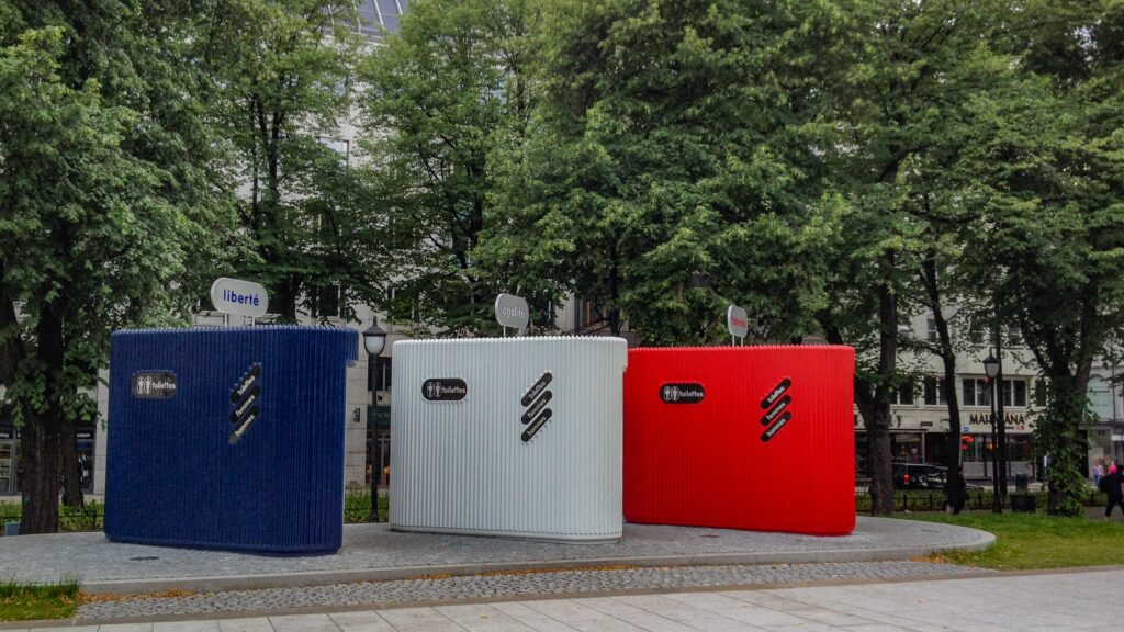 offentliga toaletter i Oslo i Norge